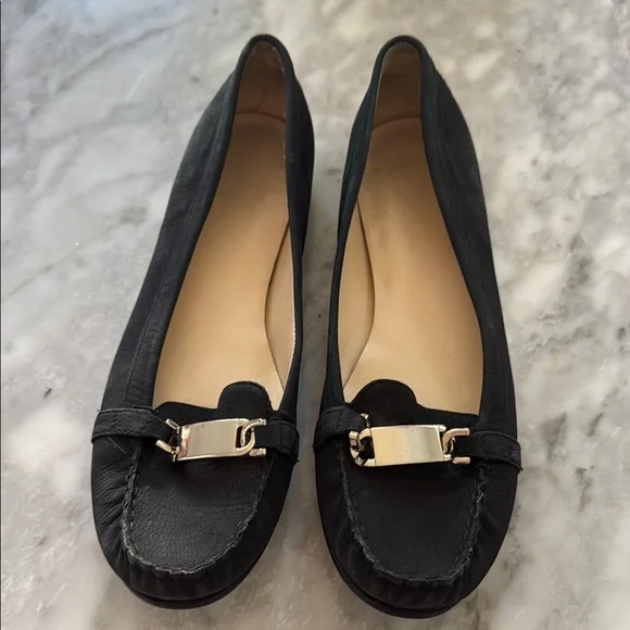 Nine West Black Loafers with Gold Accent Nine West Women main image 2